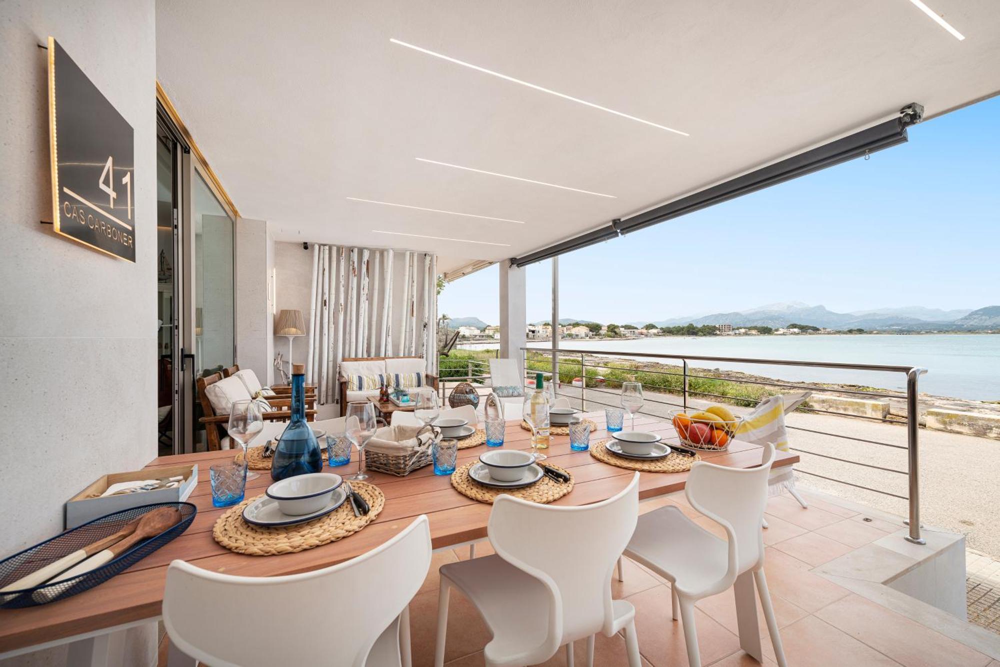 Cas Carbon3r-stunning Ground Floor In Front Of The Sea Alcúdia