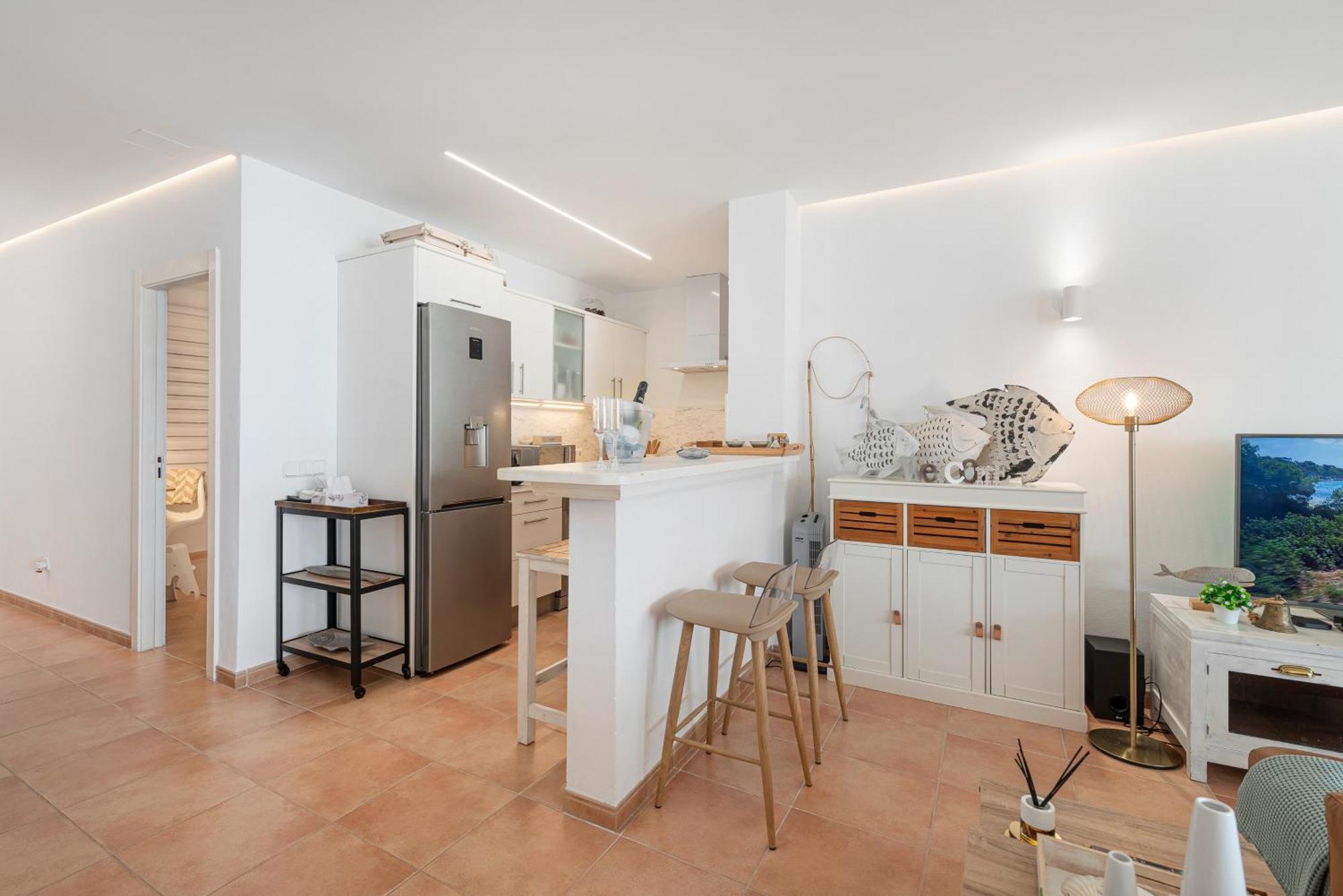 Apartment Cas Carbon3r-stunning Ground Floor In Front Of The Sea *